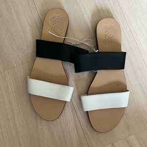 Vince Camuto two toned sandals